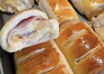 Joelho de presunto e mussarela – Receita
