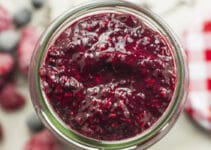 Geléia de Frutas Vermelhas fácil