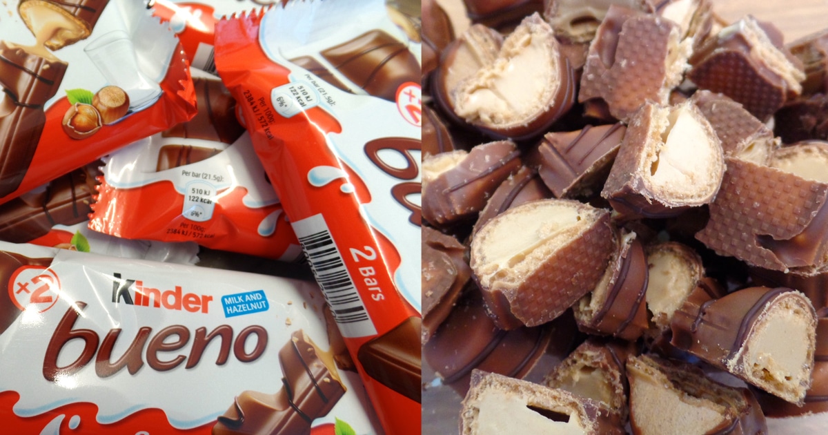 kinder bueno picado