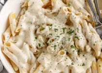 Molho branco para macarrão