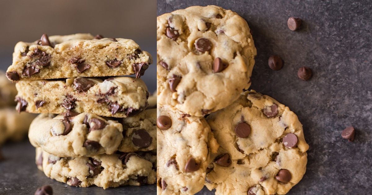 receita cookie tradicional americano