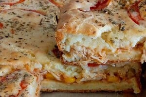 Torta salgada de liquidificador simples