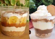 Banoffee no pote ou copo