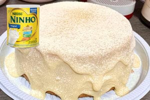 Bolo de Leite Ninho Receita profissional