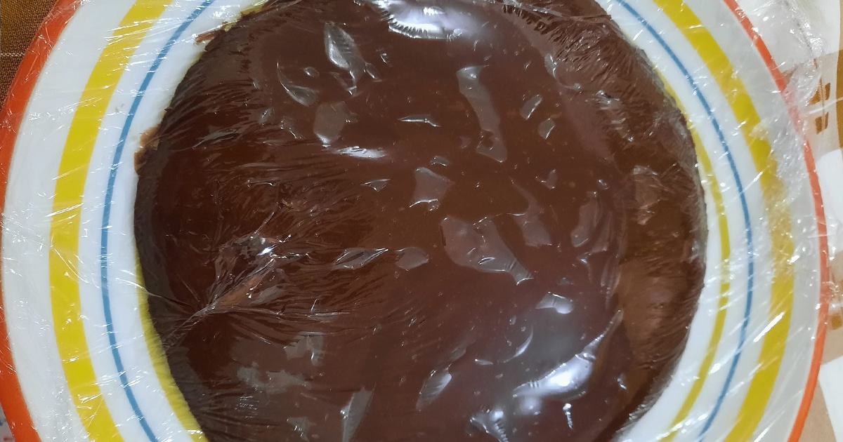 brigadeiro esfriando