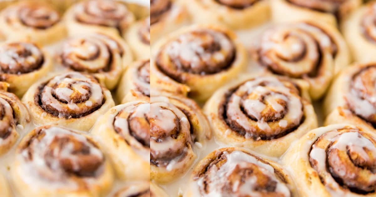 receita Cinnamom roll