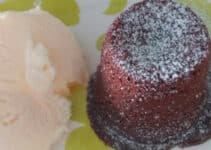 Petit Gateau de Chocolate