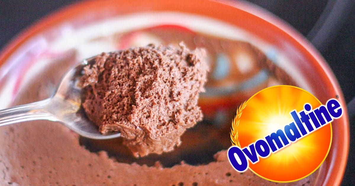 mousse de ovomaltine